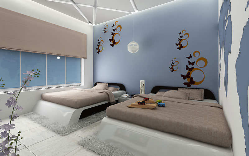 Elegant interior scene